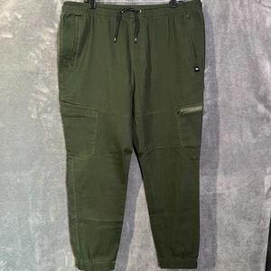 Tony Hawk Skateboards Green Athletic Joggers Sweatpants Mens Xl